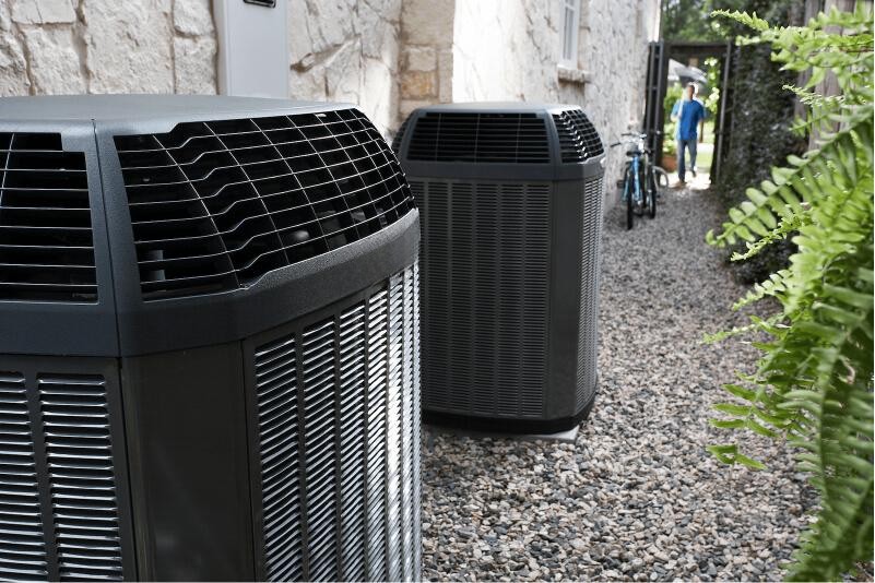 outdoor heat pump