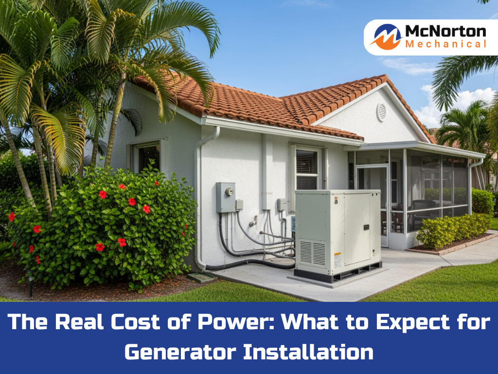 cost to install generator
